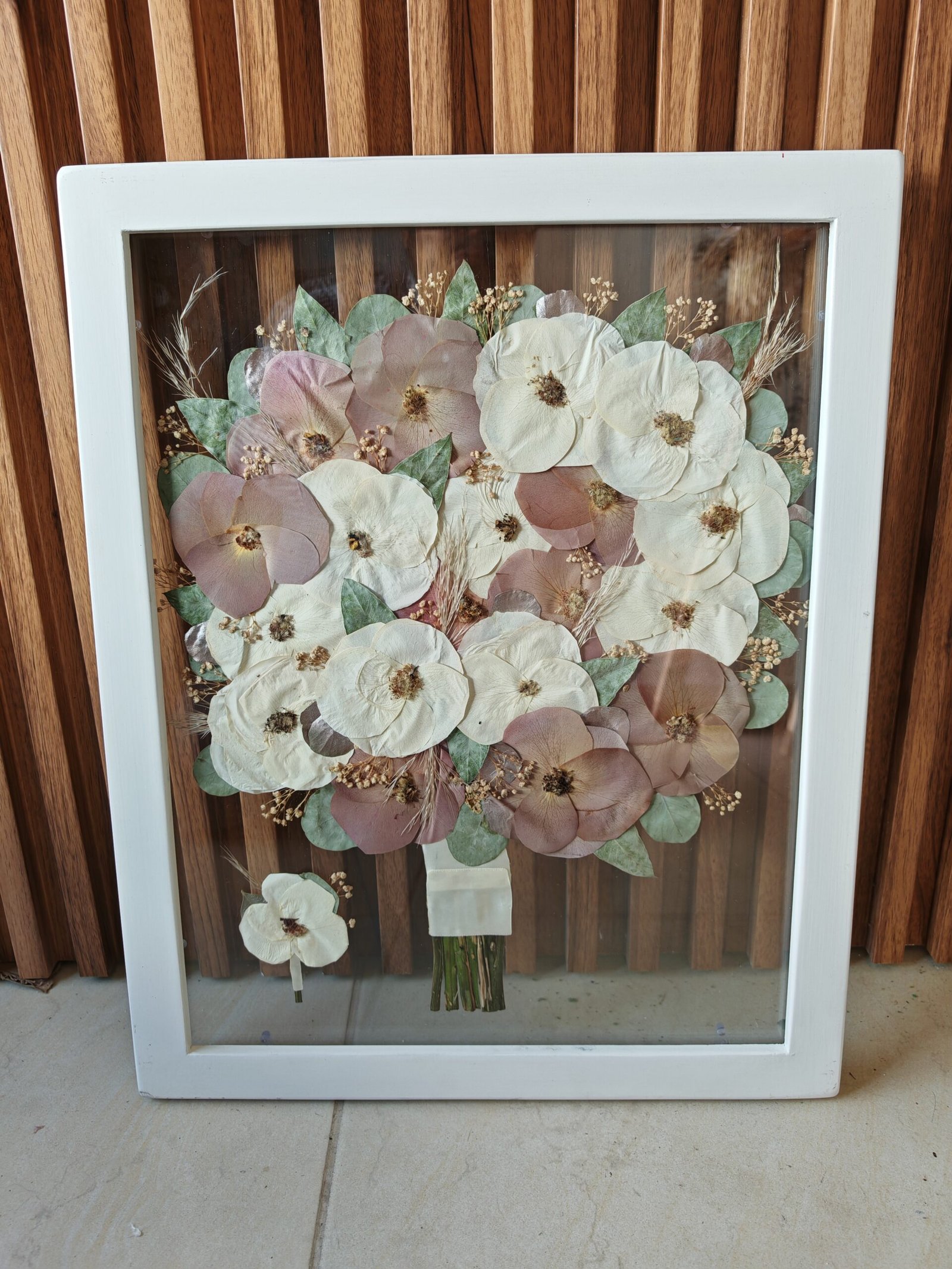 pressed fflowers frame